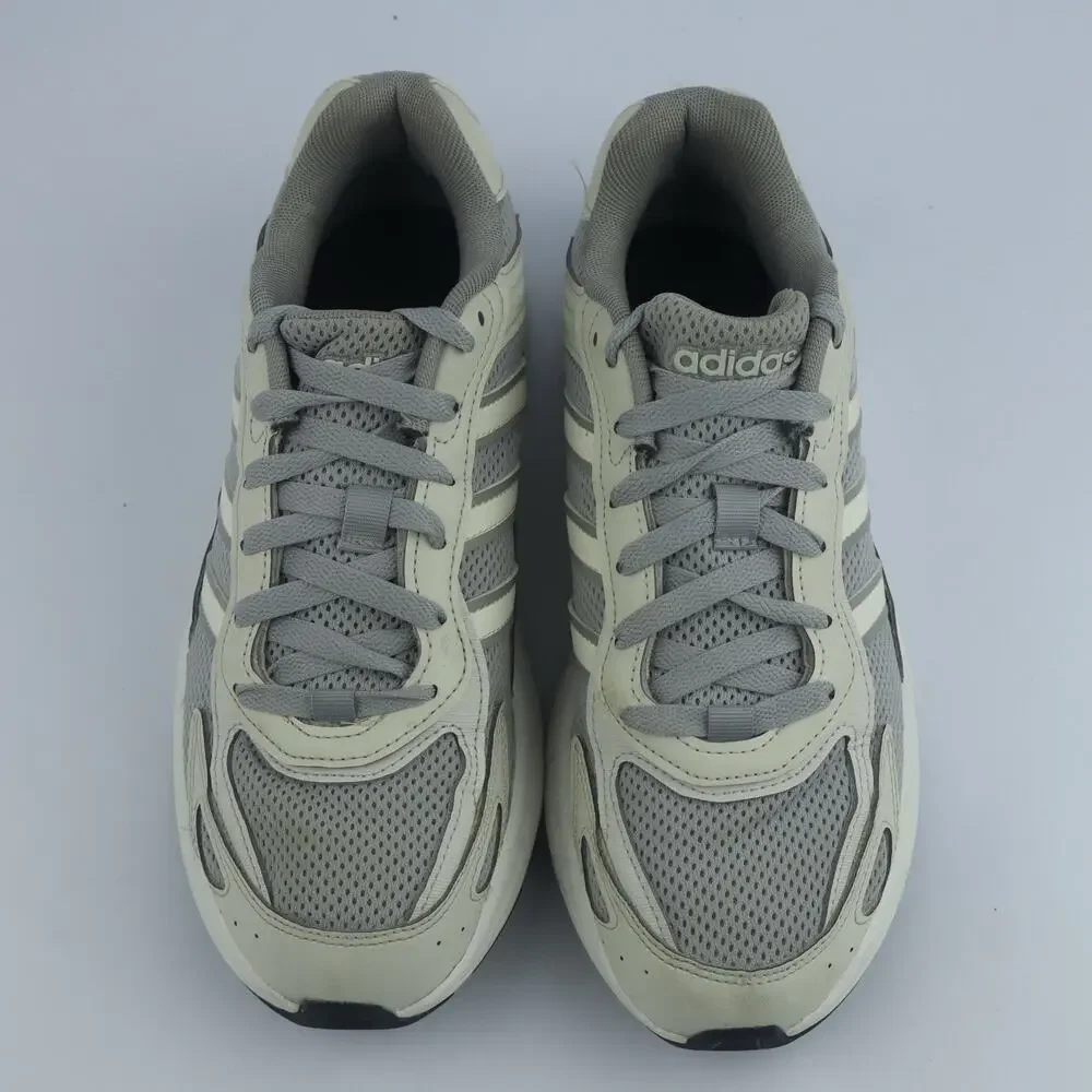 adidas Eclyptix 2000 Grey Core White Men Lifestyle Casual Shoes JR5154 Sz 8